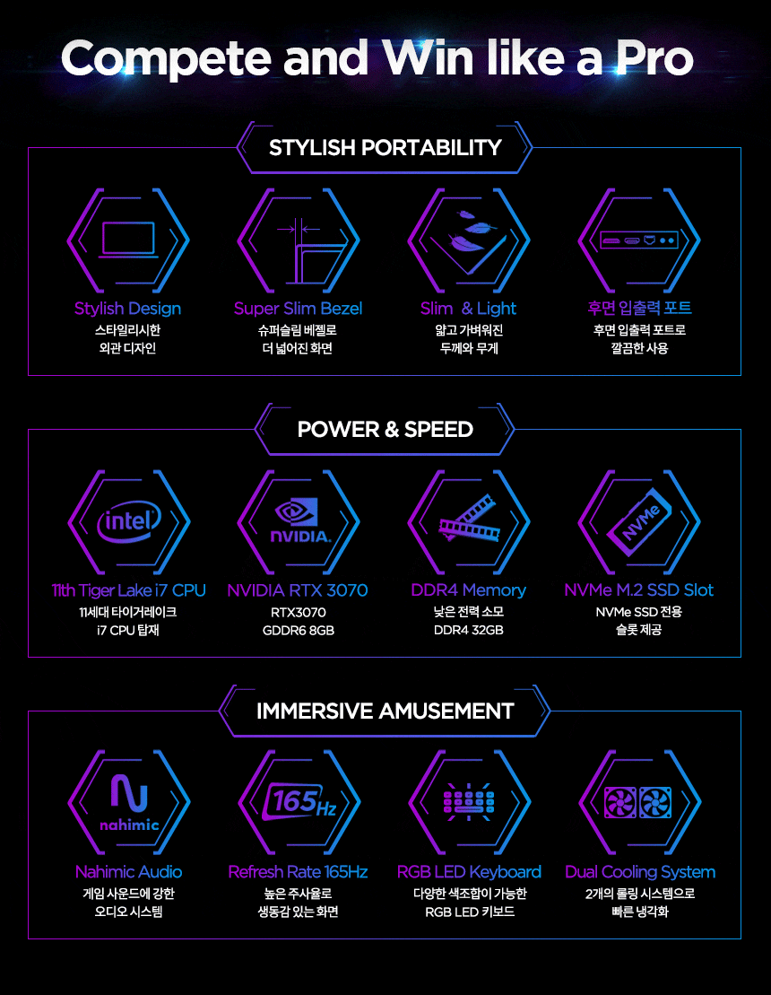 레노버 쿠.폰+카.드 할.인 최종 209만]Legion 7i 16ITHg I7 3070 PRO  DOS/게이밍노트북/디자인/온라인교육-모바일 11번가